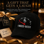 🔥 50 % RABATT – SISTA CHANSEN! 🍺 ”I NEED BEER” Broderad baseballkeps 🧢