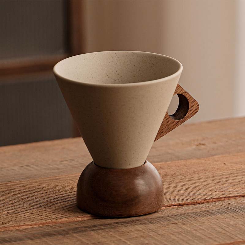 ☕ Unik keramisk kaffekopp – lyx till din fikastund