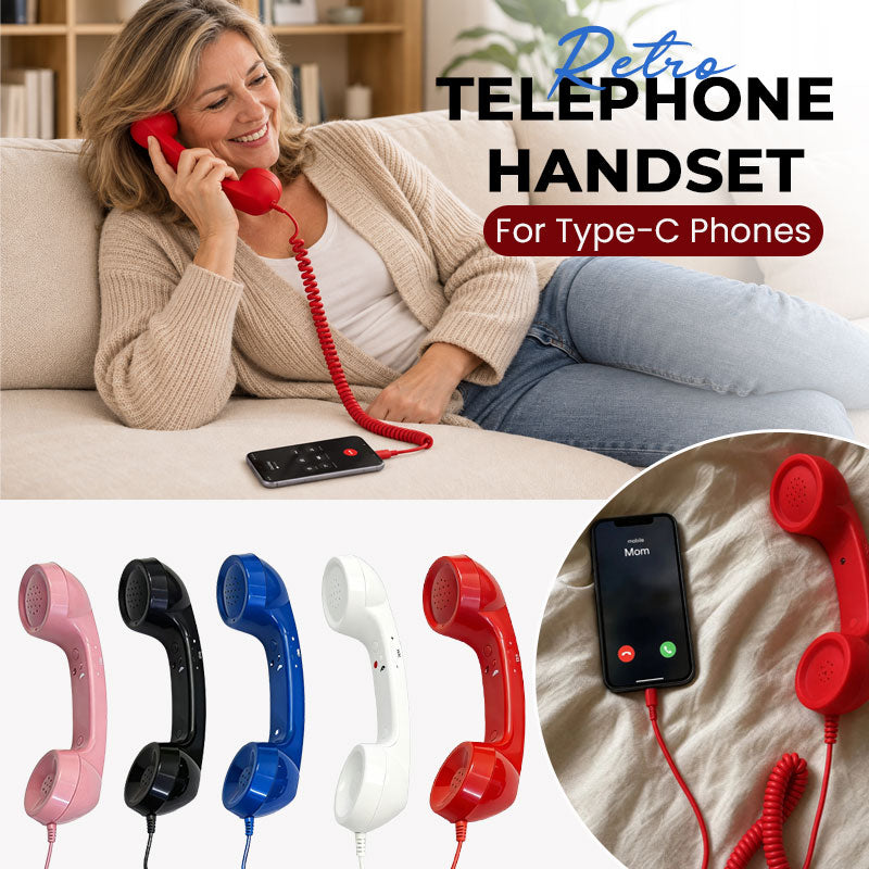 ☎️ Retro telefonlur till mobil med Type‑C