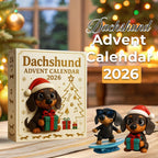 🐾 Adventskalender med taxar 2026 – 24 dagar av julglädje