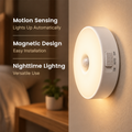 🌙 LED-nattlampa med rörelsesensor – praktiskt ljus för mörka kvällar!