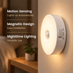 🌙 LED-nattlampa med rörelsesensor – praktiskt ljus för mörka kvällar!