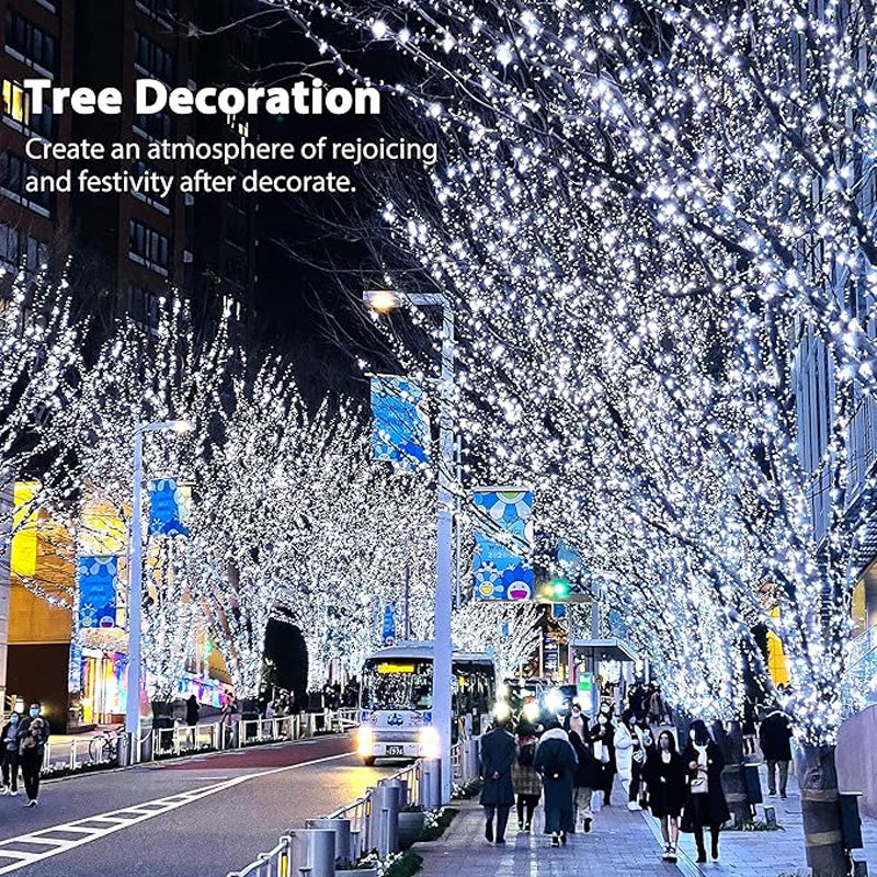 ✨ Flexibla LED‑ljusslingor – skapa magisk julstämning