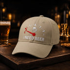 🔥 50 % RABATT – SISTA CHANSEN! 🍺 ”I NEED BEER” Broderad baseballkeps 🧢