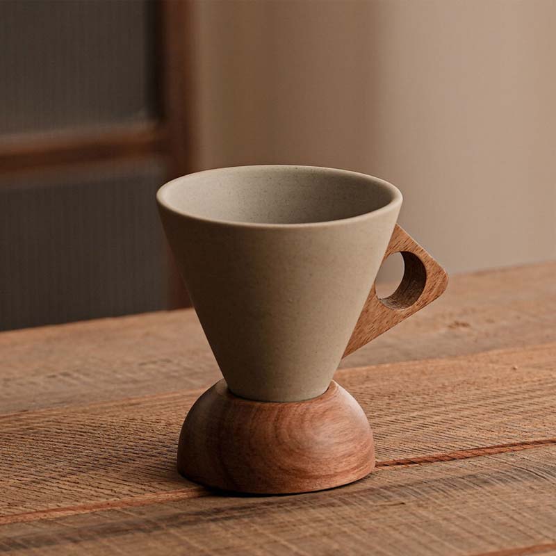 ☕ Unik keramisk kaffekopp – lyx till din fikastund