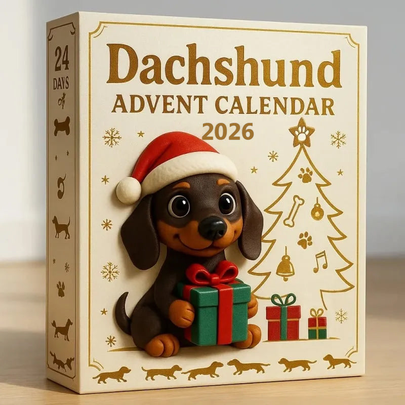 🐾 Adventskalender med taxar 2026 – 24 dagar av julglädje