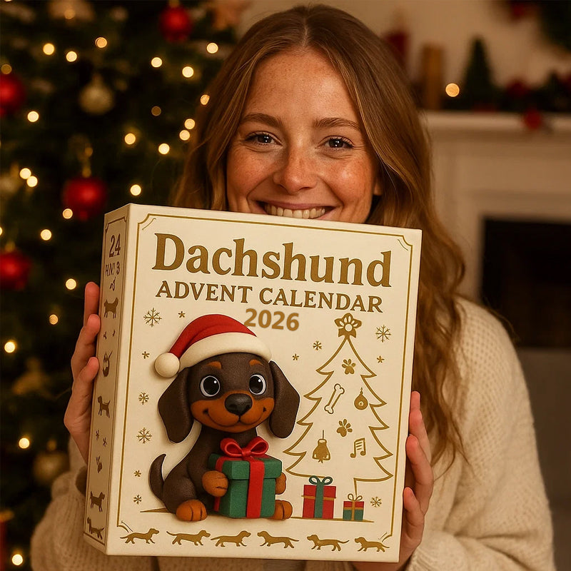 🐾 Adventskalender med taxar 2026 – 24 dagar av julglädje