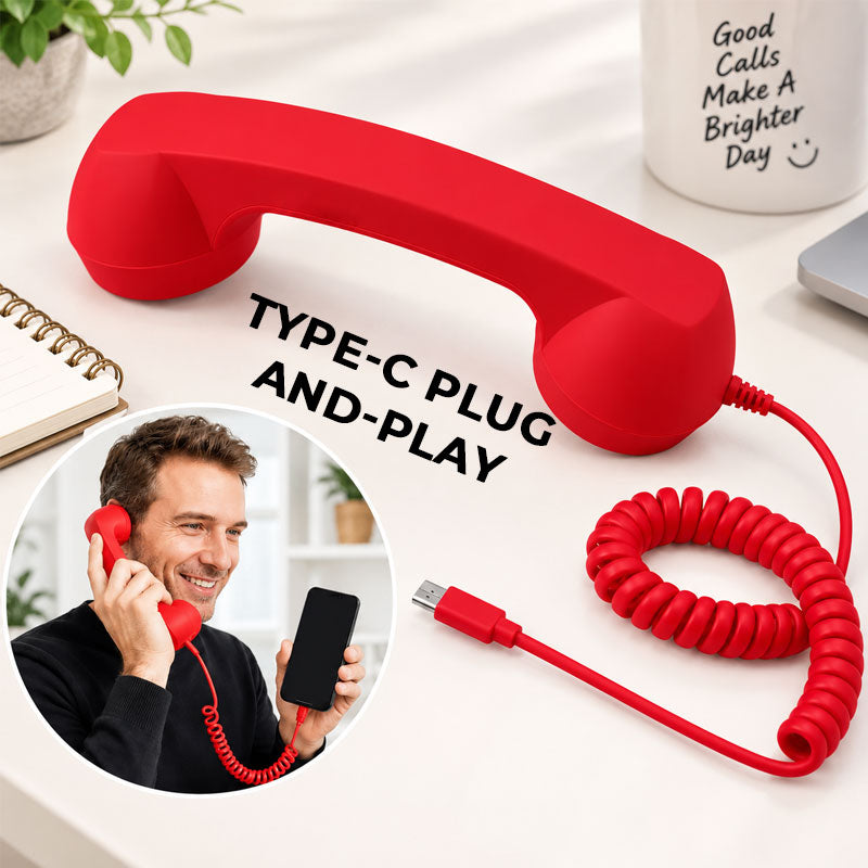 ☎️ Retro telefonlur till mobil med Type‑C