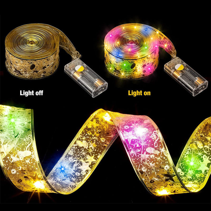 🎄 Jul LED bandljus – stämningsfull julbelysning för granen