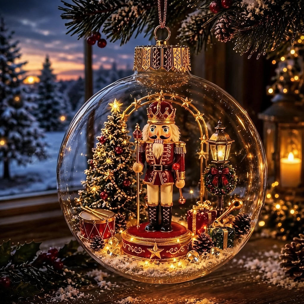 🎄Magisk lysande julprydnad – Skapa en mysig vintervärld hemma 👼