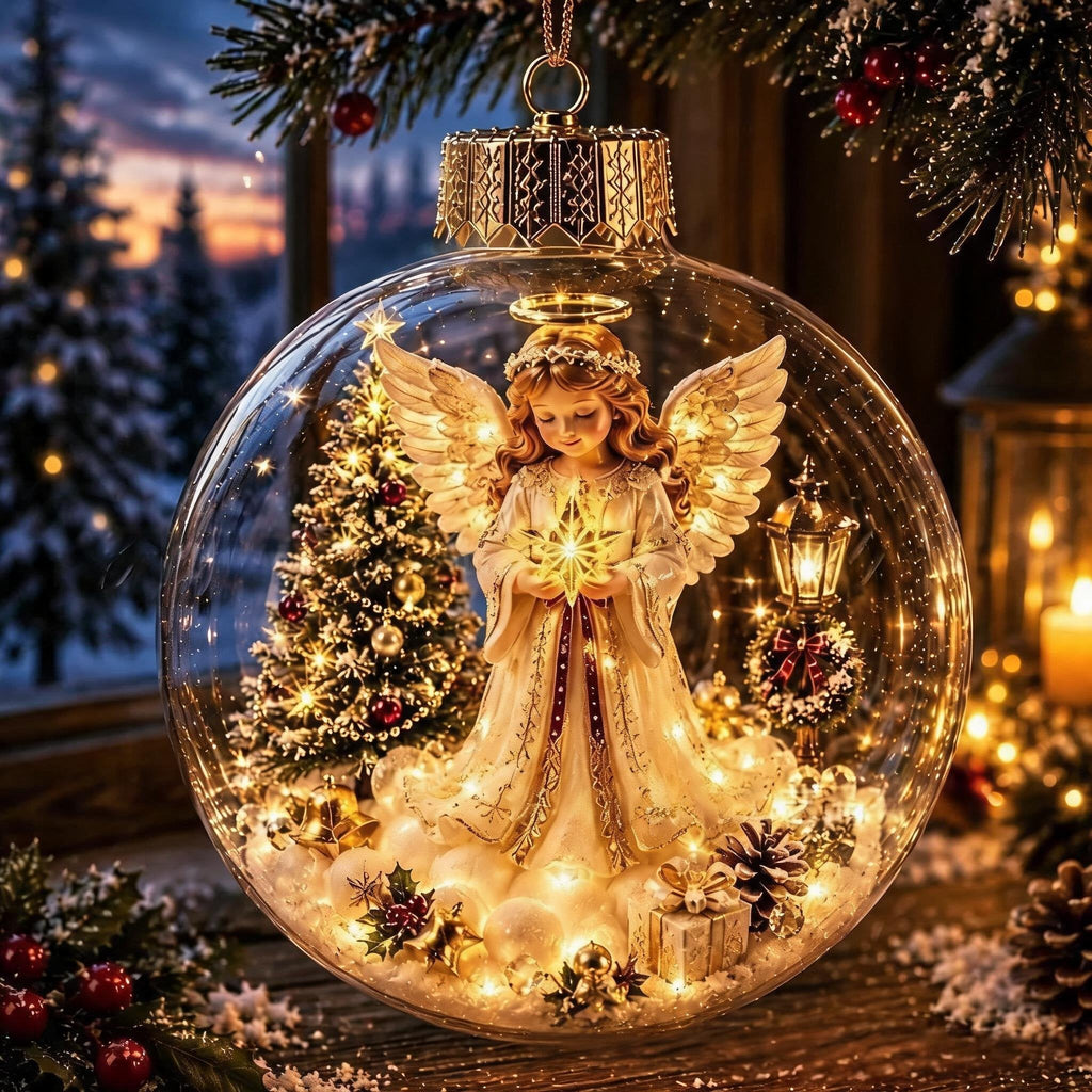 🎄Magisk lysande julprydnad – Skapa en mysig vintervärld hemma 👼