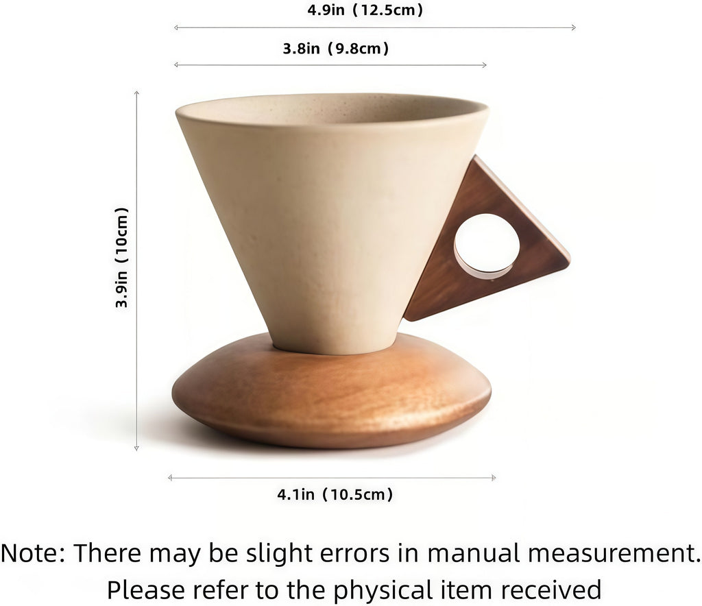 ☕ Unik keramisk kaffekopp – lyx till din fikastund
