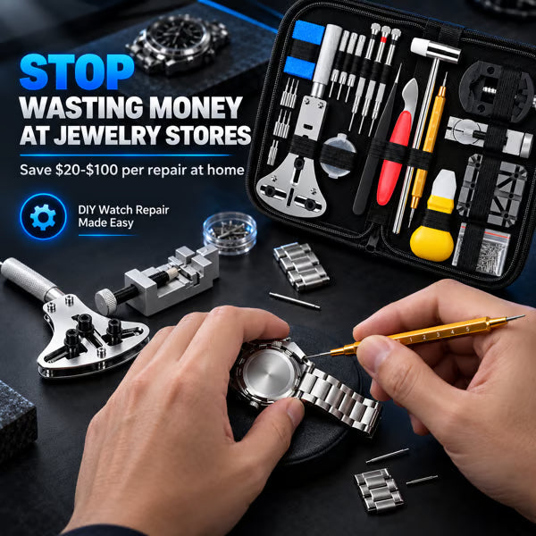 🎁Sista dagen-erbjudande: 49 % rabatt🔥Universellt reparations- och länkborttagningskit för klockor