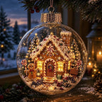 🎄Magisk lysande julprydnad – Skapa en mysig vintervärld hemma 👼