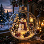 🎄Magisk lysande julprydnad – Skapa en mysig vintervärld hemma 👼