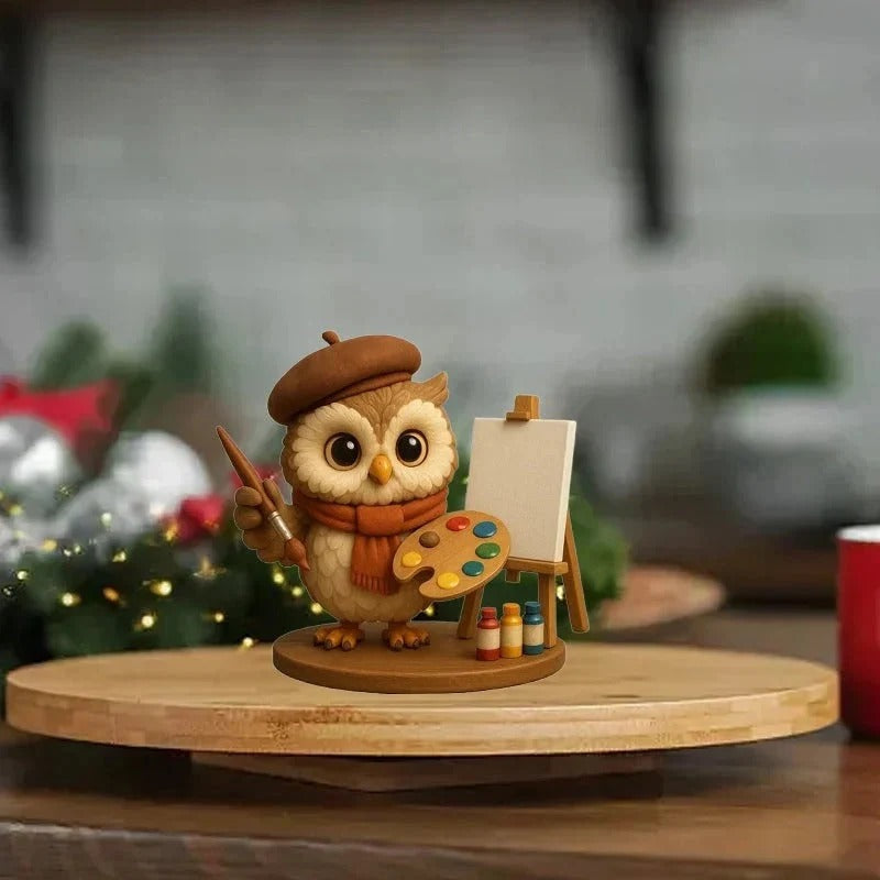 🦉 2026 års adventskalender med ugglor – 24 dagars julnedräkning med samlarfigurer